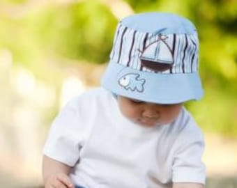 Baby Boy Sun Hat- Boy Bucket Hat - Baby Floppy Hat - Sun Hat - Baby Sun Hat - Newborn Sun Hat - Infant Sun Hat - Bucket Hat - Sun Hat