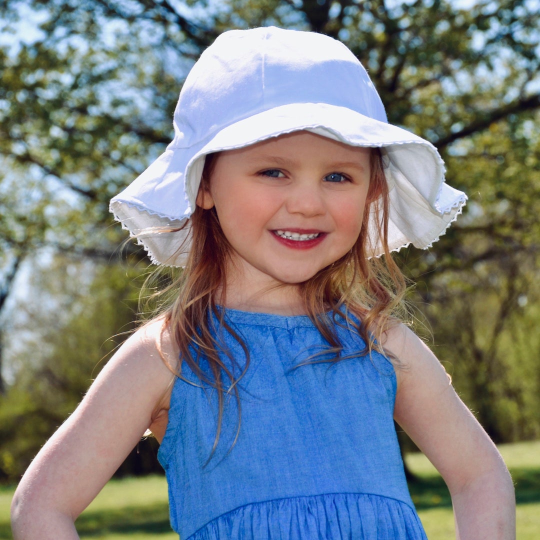 Stella Sun Hat Toddler Sun Hat Baby Sun Hat Baby Girl Etsy