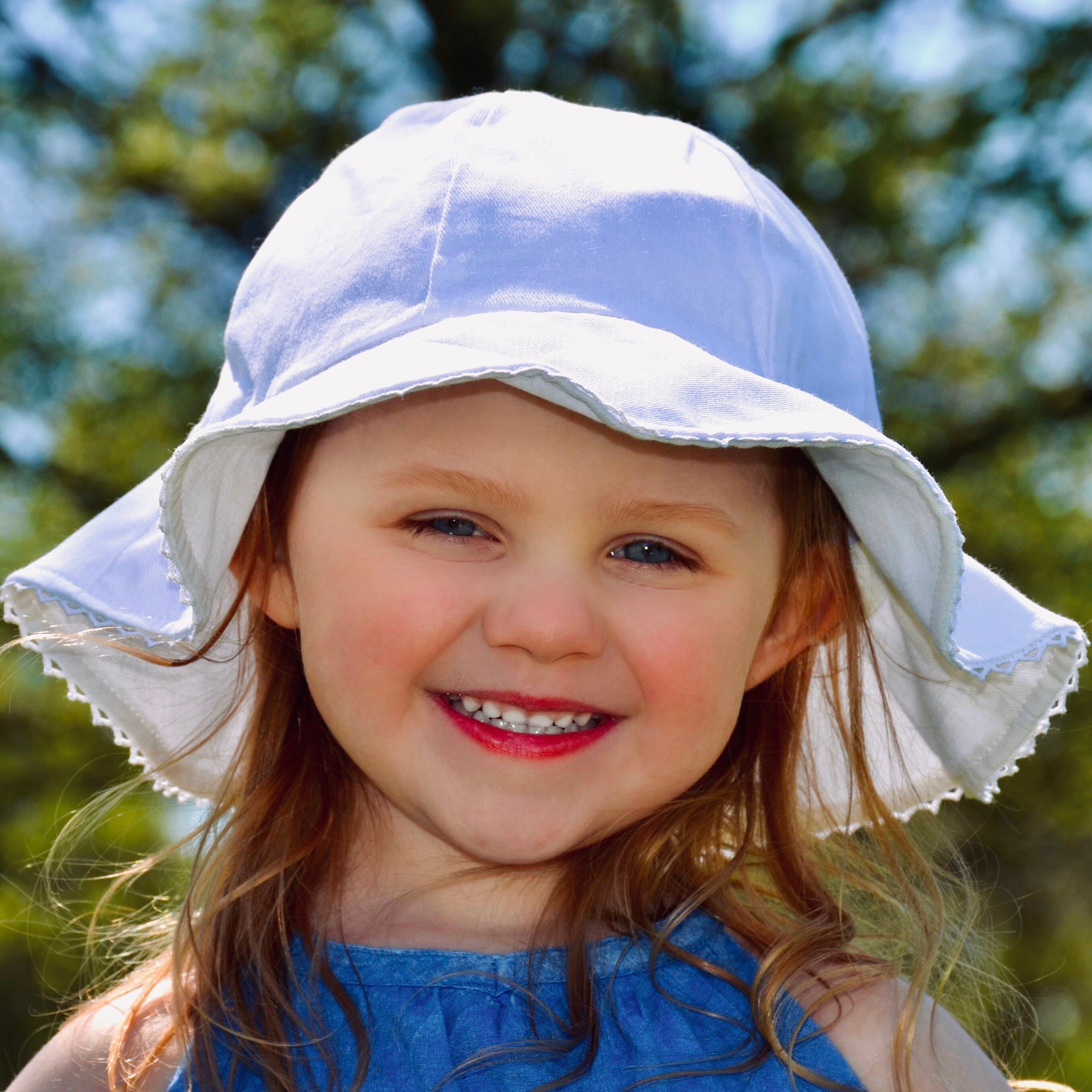 Stella Sun Hat Toddler Sun Hat Baby Sun Hat Baby Girl Etsy