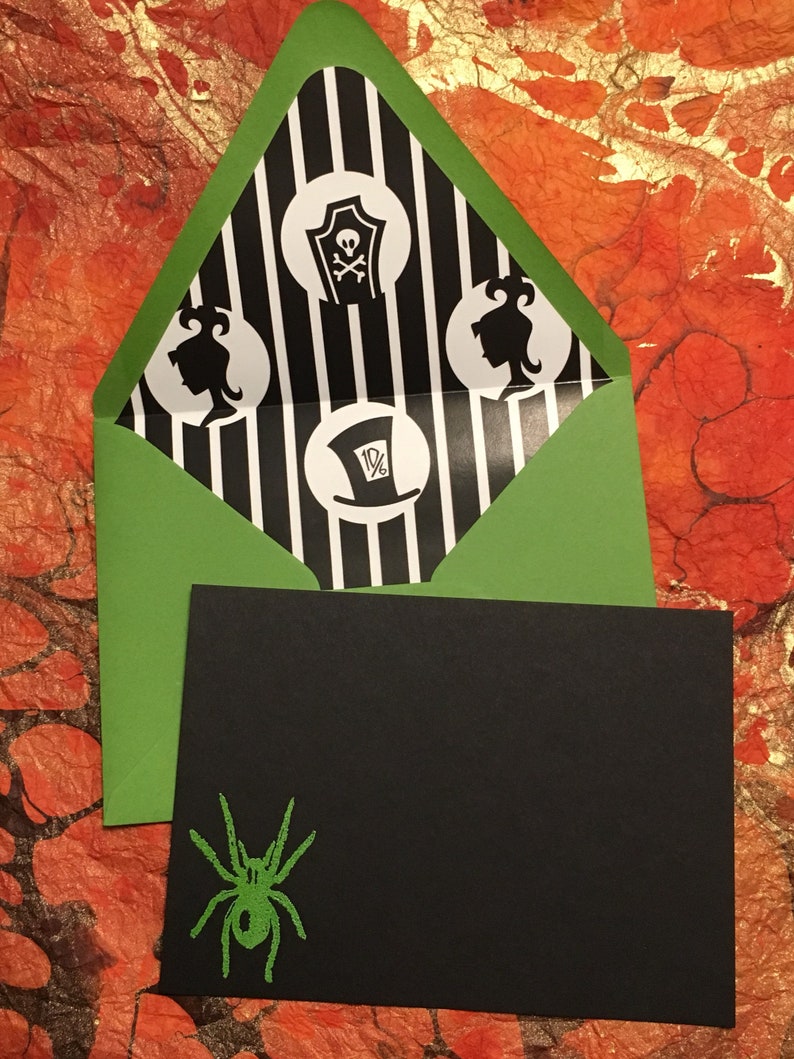 Strange And Unusual Stationery with Embossed Notecards