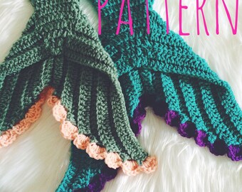 baby mermaid outfit crochet pattern