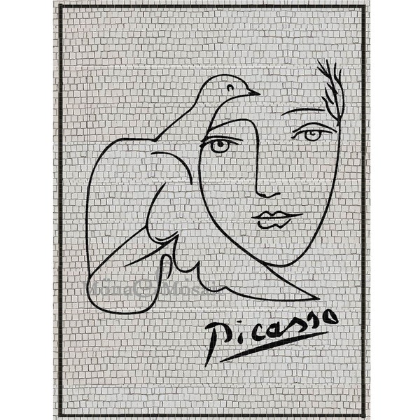 Tile Wall Art by Famous Artists Etsy