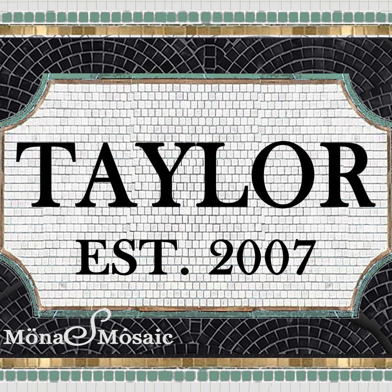 Tile Typography - Etsy