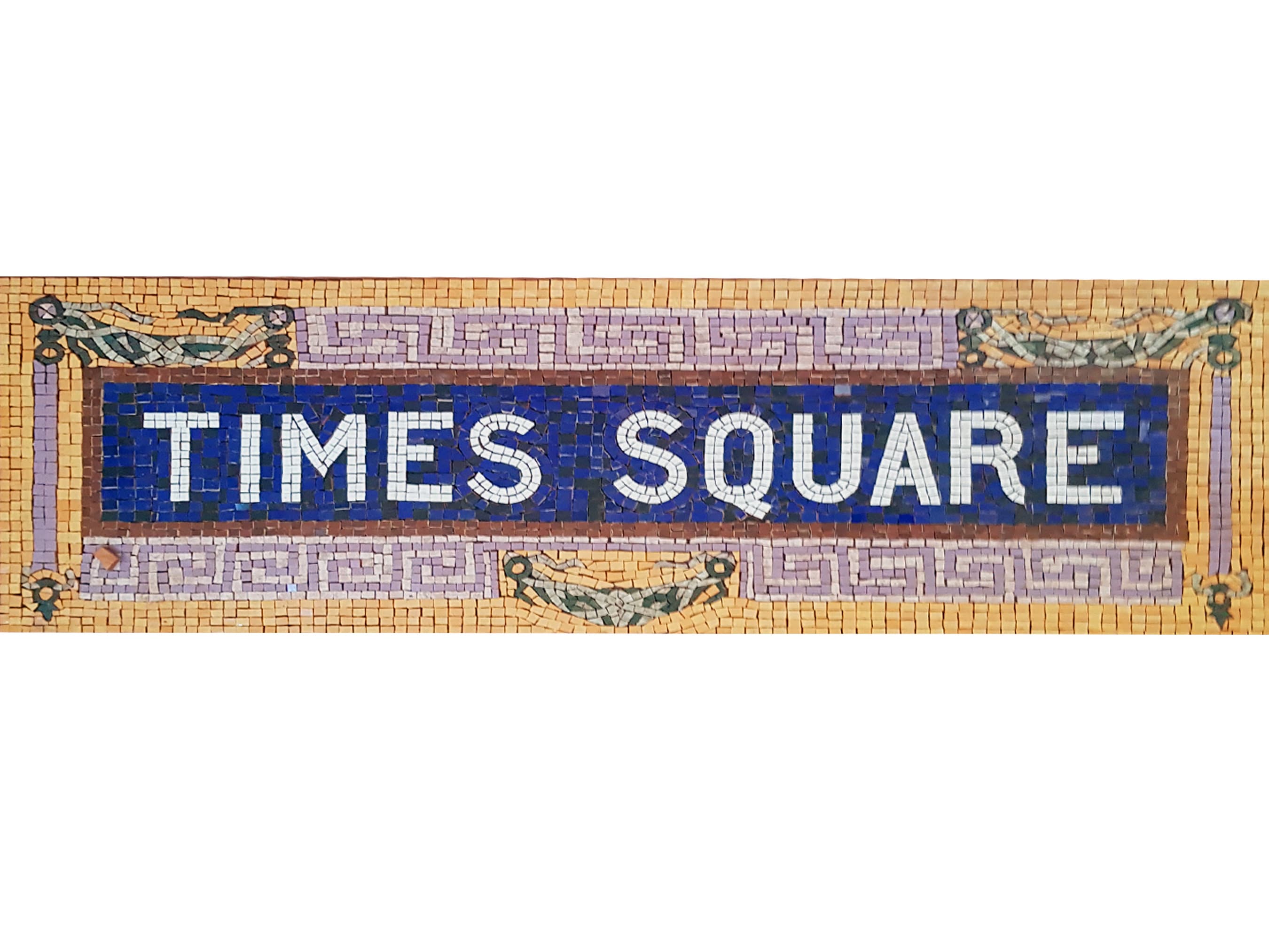 Times Square- 42 Street Station – sideway signs