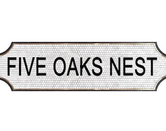 Custom Mosaic tile Home Name sign, Classic mosaic, House Name Plaque Mosaic on mesh for installation with mosaic Hand cut tile gold border