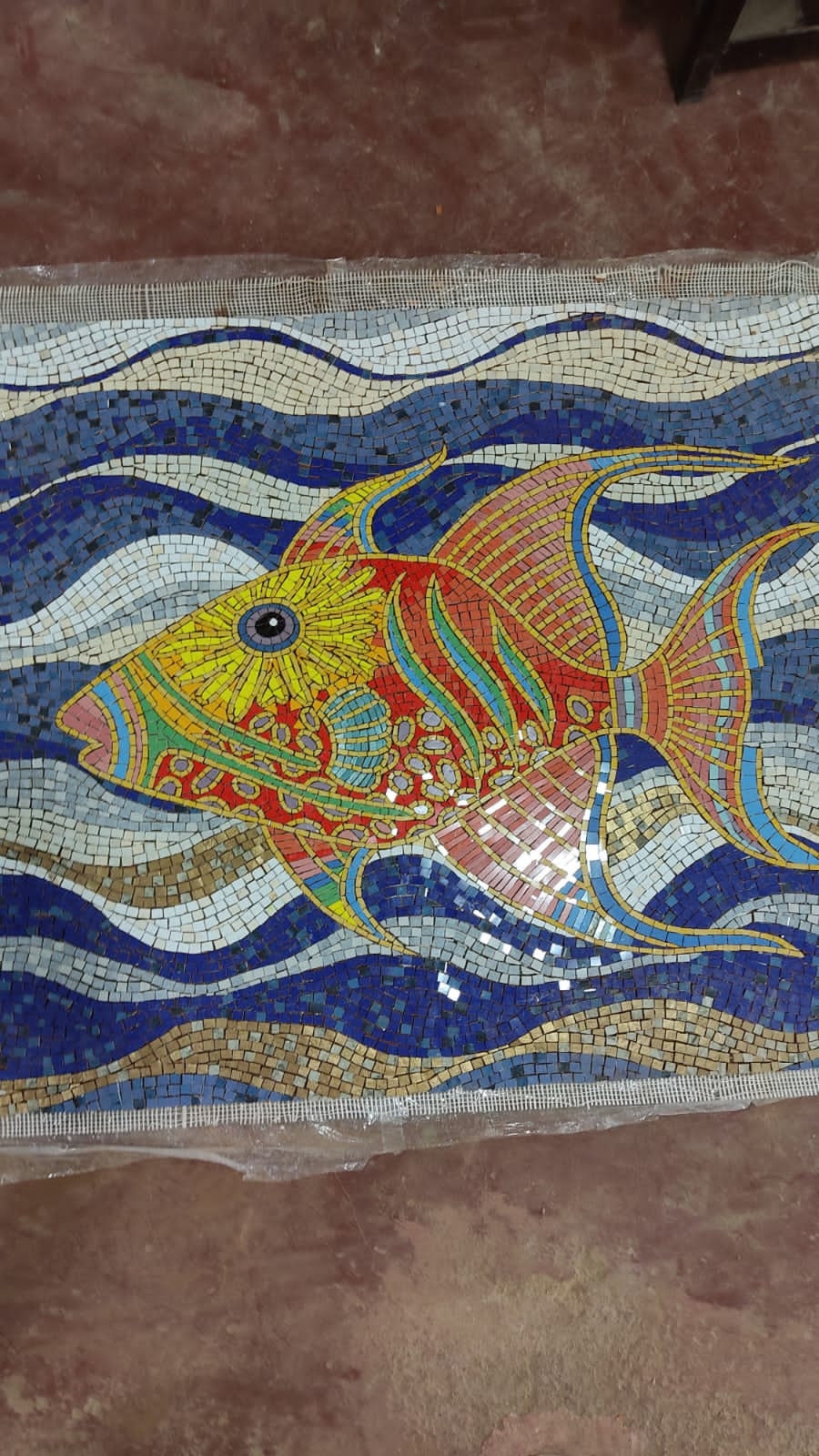魚壁飾り モンガラカワハギ成魚［額装］在庫現品のみ❗️