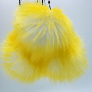 Plumeria Faux Fur Pom Pom image 6