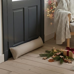 Boudin de porte sur mesure déhoussable – stop froid, isolation thermique, anti-courant d’air, cadeau pendaison crémaillère, cadeau maman