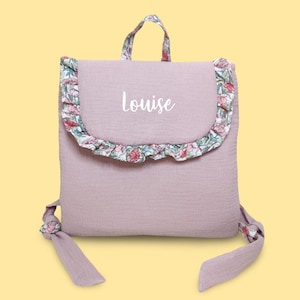 Personalisierter Kindergartenrucksack Mädchen, Kita-Schultasche