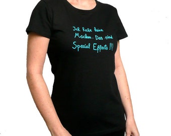 T-Shirt Women, Organic Cotton, Special Effects, Screen Printing