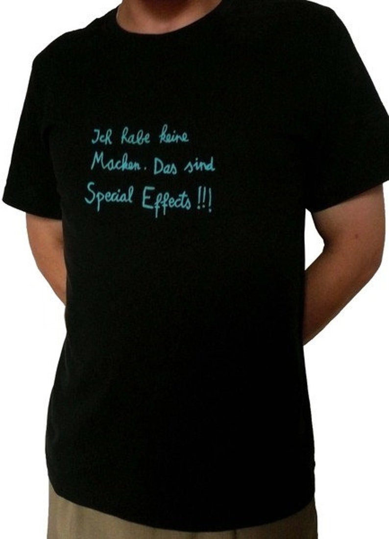 Macken, Special Effects, Bio T-Shirt Männer. SALE. 50% reduziert Bild 3