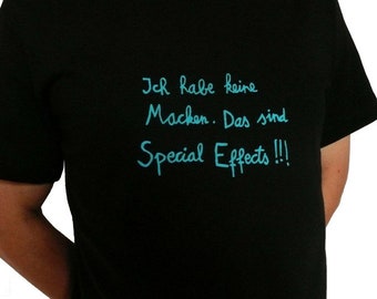 Macken, Special Effects, Bio T-Shirt Männer. SALE. 50% reduziert