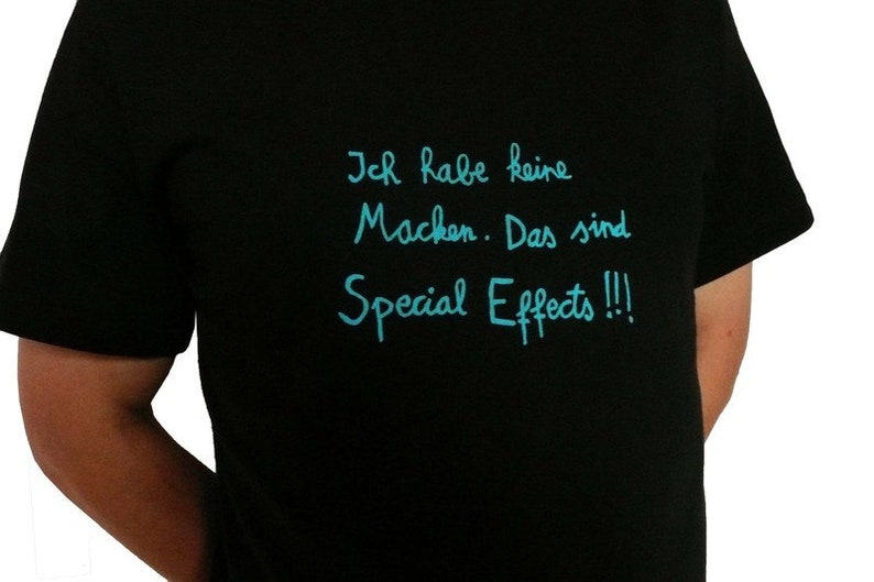Macken, Special Effects, Bio T-Shirt Männer. SALE. 50% reduziert Bild 1