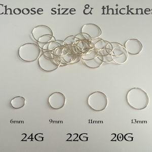 Nose ring sale gauge