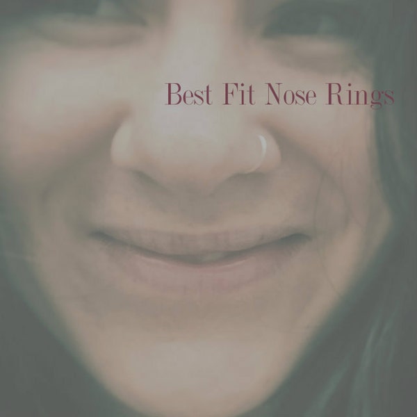 Nose Hoop, Sizing Pack, Best Fit Nose Ring, VSCO jewelry, Jewelry chart, Nose Ring Hoop, Septum Hoop, Lip Ring, Earring, Nose Piercing