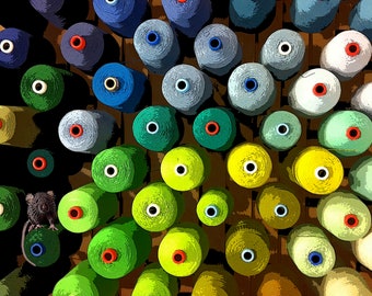 Spools of Yarn