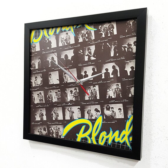 Blondie Band Album Cover Wall Art Blondie Vinyl Record Clock Etsy