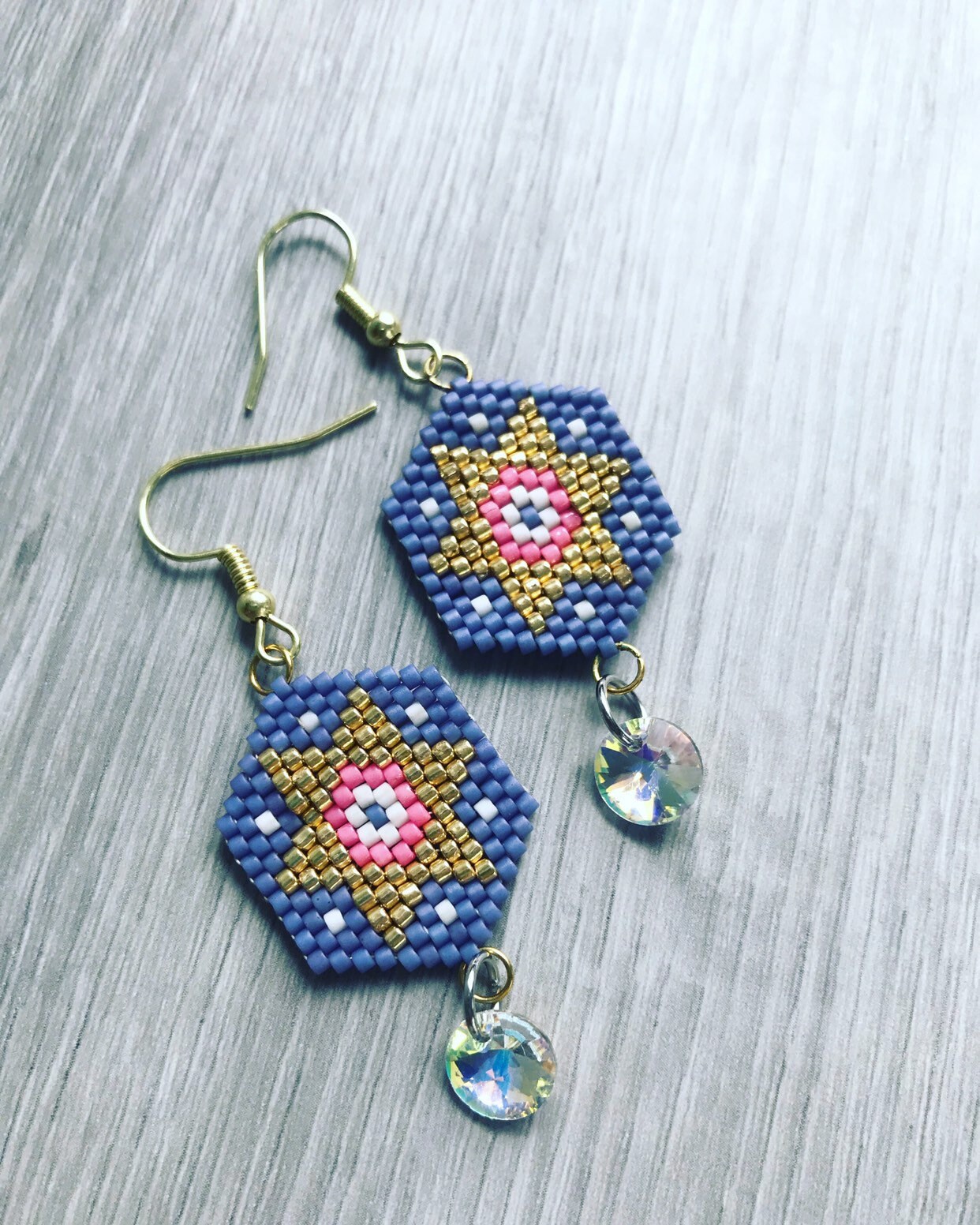 bead loom earrings