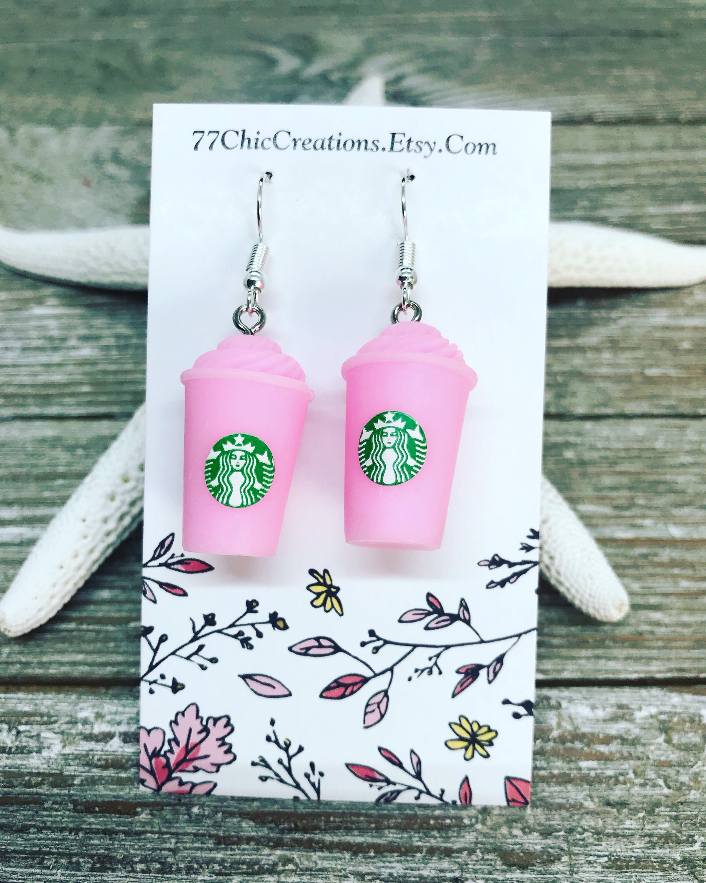 starbucks earrings amazon