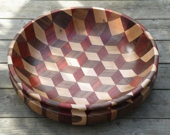 Tumbling bowl xl ''earth tones''
