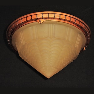 Vintage Art Deco Ceiling Fixture Vintage Lights