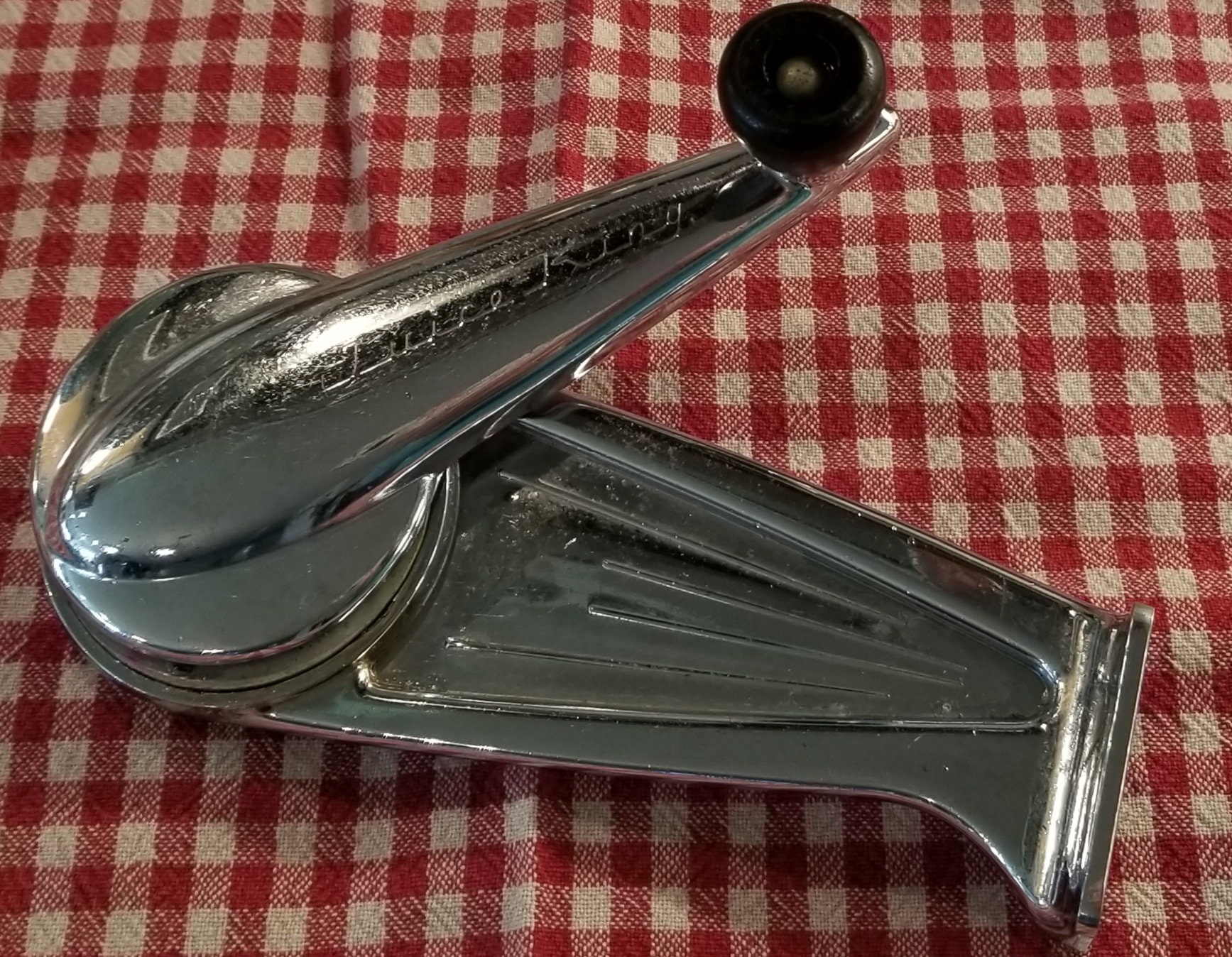40s 50s vintage chrome Can-O-Mat swing a way style can opener w