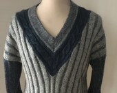 BJÖRN BORG Vintage Wool Sweater Design Rhodi Heintz Pullover Unisex