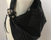 JIMMY CHOO Very Large Authentic Leather Tote Hobo Bracelet Bag Free Shipping