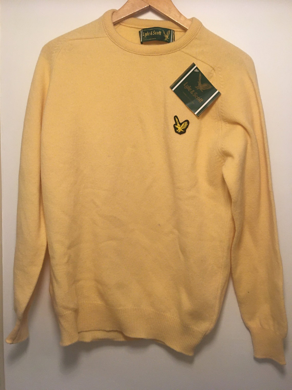 Lyle & Scott Scotland Hawick Vintage Wool Sweater Pullover | Etsy