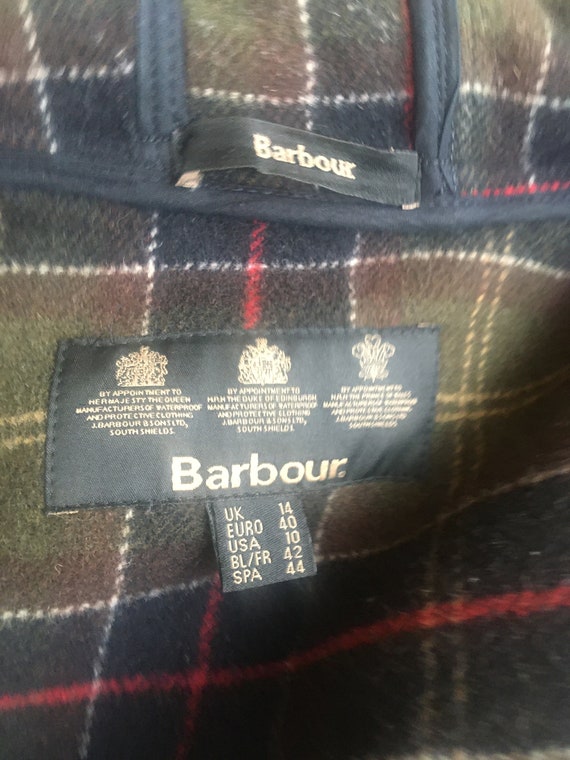 barbour duffle coat womens