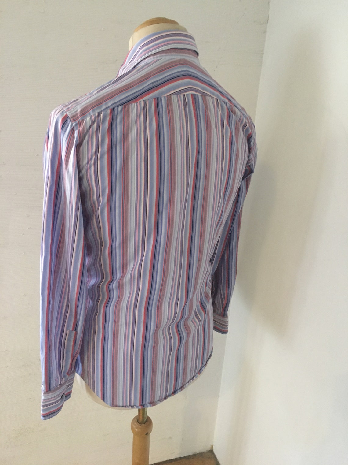 PAUL SMITH London Made In Italy Striped Shirt | Etsy