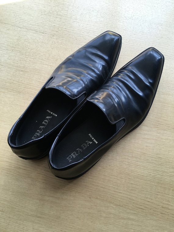 prada moccasins mens