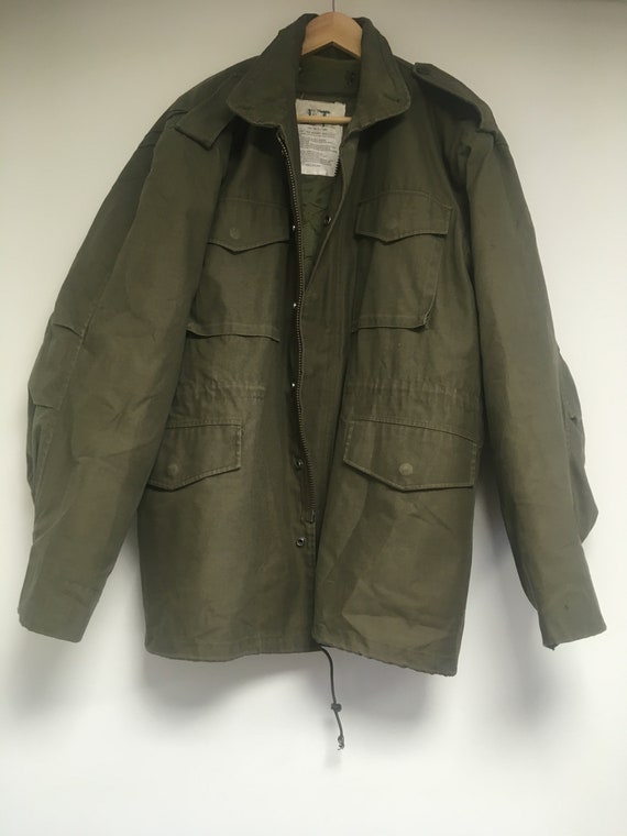M65 USA Military Vintage Jacket Cold Field Coat Wi
