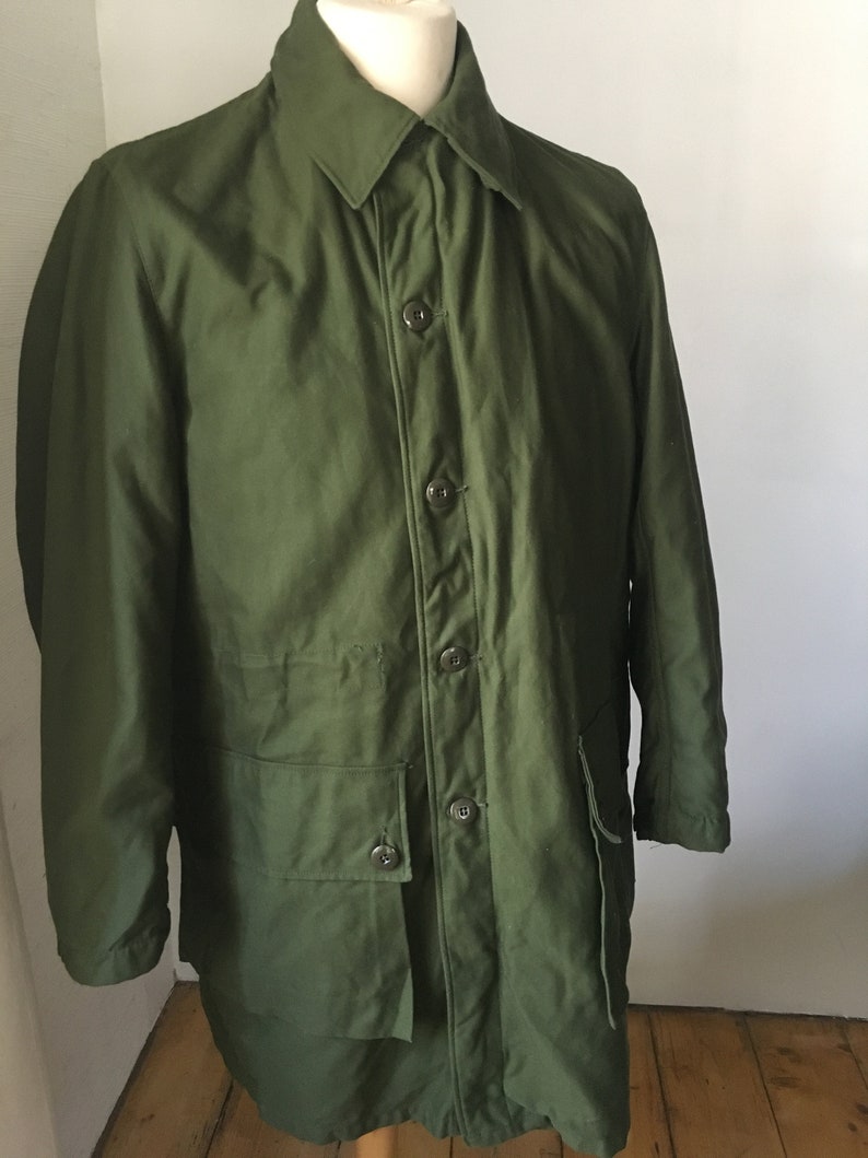 SWEDISH Military Army Vintage Parka Coat Jacket With Liner Etsy