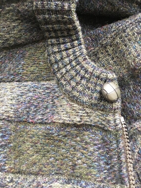 Vintage Wool Bomber Jacket Cardigan Walbusch Unisex | Etsy