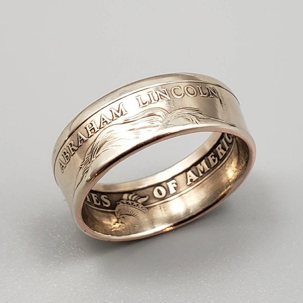Abraham Lincoln Presidential One Dollar Coin Rings