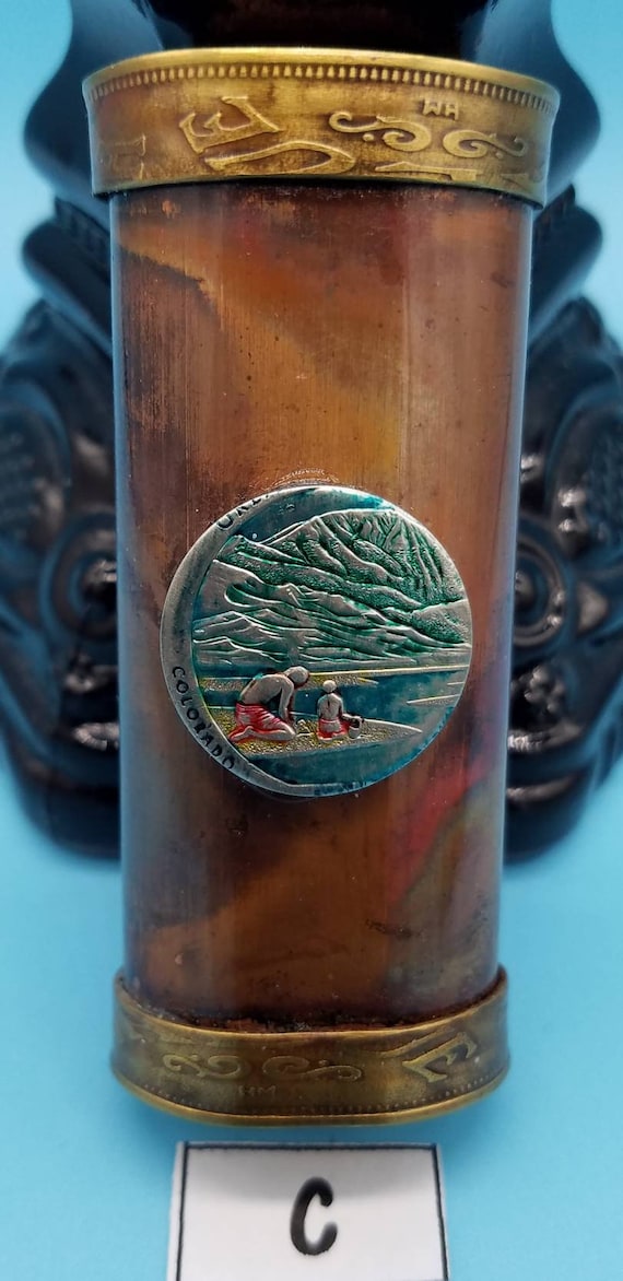 Copper Handcrafted Lighter Cases ~ Coins