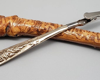 Thailand Buddha Bracelet Helper Clip, Vintage Spoon Handle