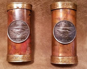 West Virginia or Ohio Copper Lighter Cases - Your State - Handcrafted