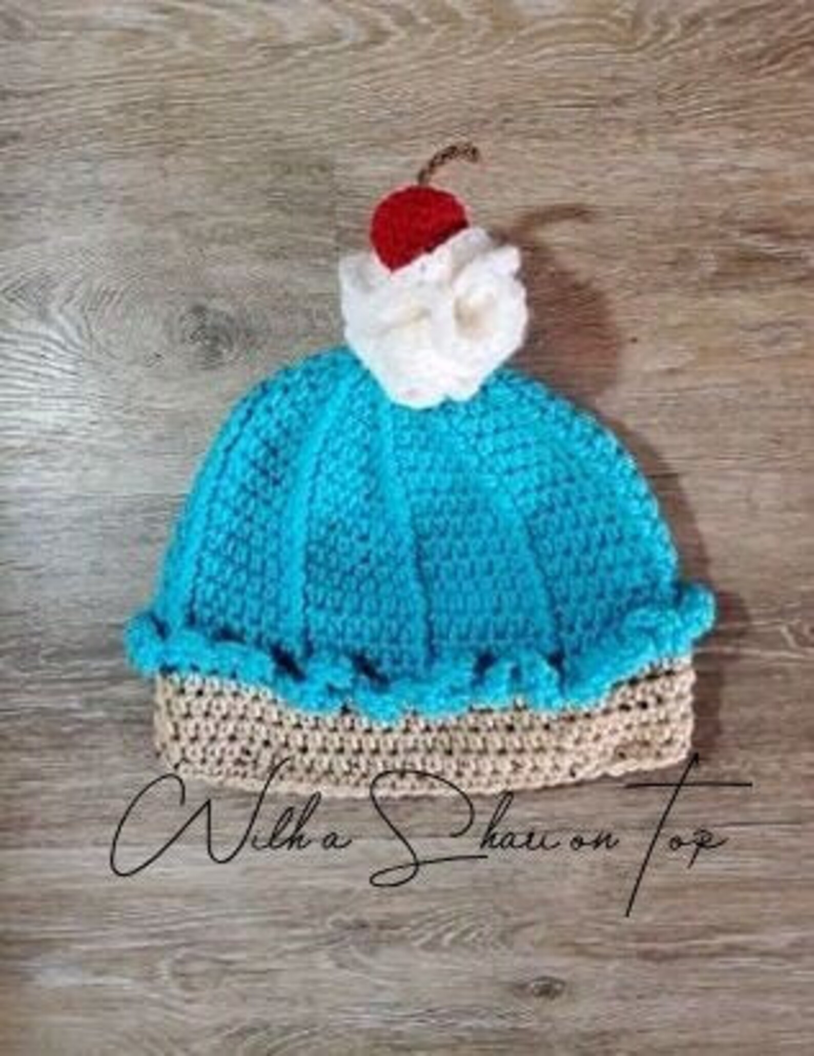 Crochet Ice Cream Hat Etsy