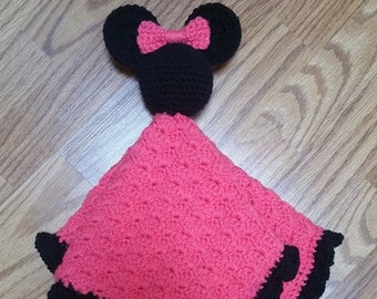 Minnie Mouse Security Blanket