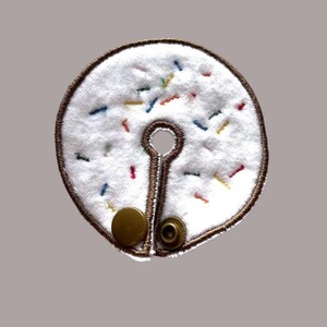 Cookie sprinkles gtube pad feeding tube bellybutton button hug
