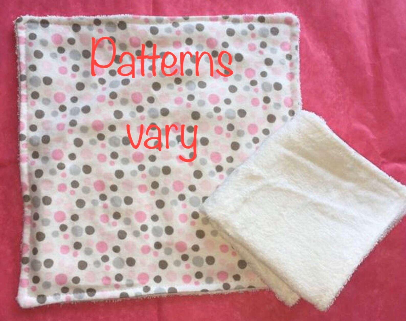 Washcloth flannel baby cloth wipe makeup towel Etsy