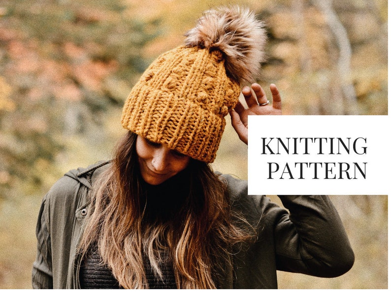 KNITTING PATTERN: Summerville Trail Beanie image 1