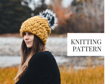 KNITTING PATTERN: Estuary Slouch