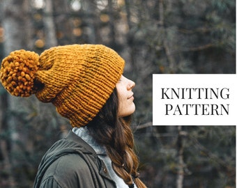 KNITTING PATTERN: Forever October Slouch