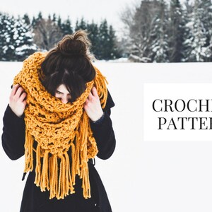 CROCHET PATTERN: Spruce Grove Wrap image 2