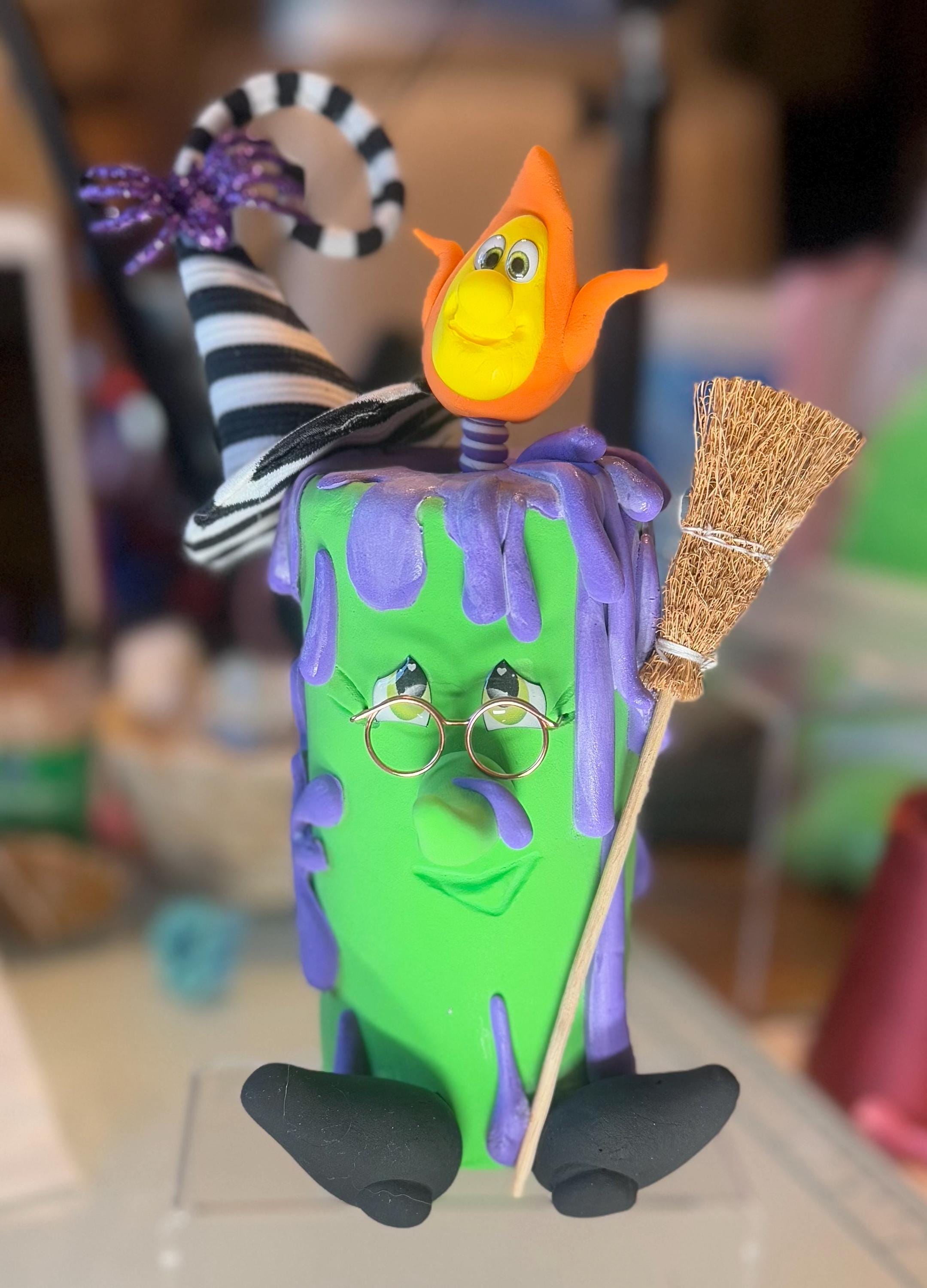 Halloween candle CLASS