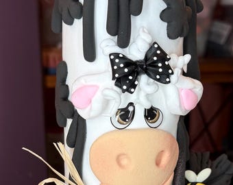 Cow candle