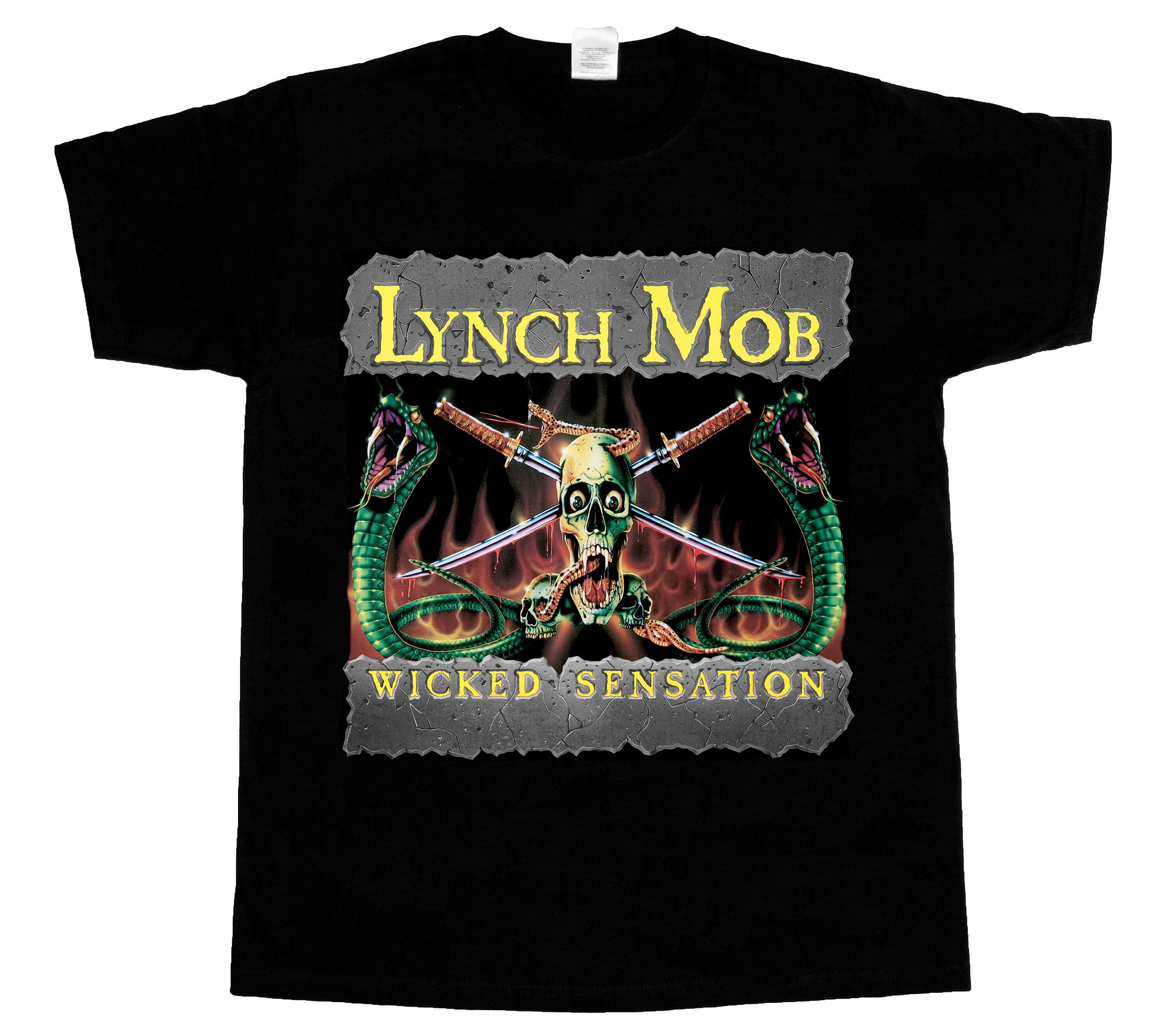 Lynch Mob Wicked Sensation Short Long Sleeve Black T-shirt - Etsy